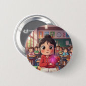 Classroom Wonders Ronde Button 5,7 Cm (Voorkant /achterkant)