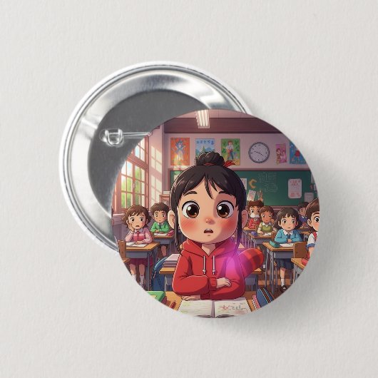 Classroom Wonders Ronde Button 5,7 Cm (Voorkant /achterkant)