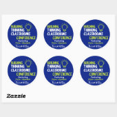 Classrooms rondom Sticker bouwen #BTCC23 (Vel)