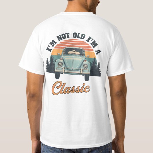 Classsic Time RideT-Shirt T-shirt (Achterkant)