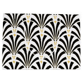 Classy 1920s  art Deco Fans Groot Cadeauzakje (Achterkant)