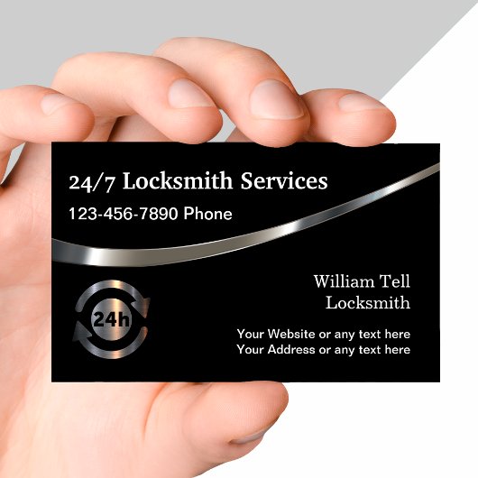 Classy 24 House Locksmith Service Visitekaartje