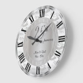 Classy 25th Silver Jubileum Grote Klok (Hoek)