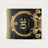 Classy 30 Man verjaardagswhiskey feestbanner Wandkleed (Voorkant (horizontaal))