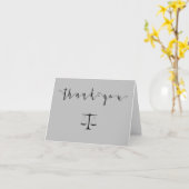 Classy advocaat dank u kaart (Gele Bloem)