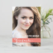 CLASSY Afstuderen Aankondiging | Coral (Staand voorkant)