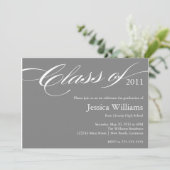 Classy Afstuderen Kaart (Staand voorkant)