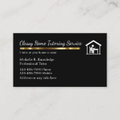 Classy After School Tutoring Service Visitekaartje (Voorkant)