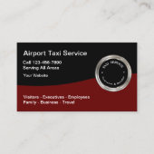 Classy Airport Taxi Service Visitekaartjes (Voorkant)