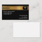 Classy Allergist Visitekaartjes (Voorkant / Achterkant)