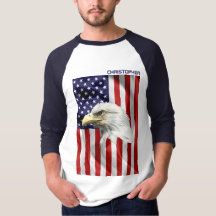 Classy American Eagle, de Amerikaanse vlag, patrio