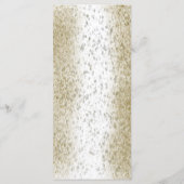 Classy Animal Print Leopard Menu (Achterkant)