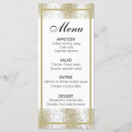 Classy Animal Print Leopard Menu