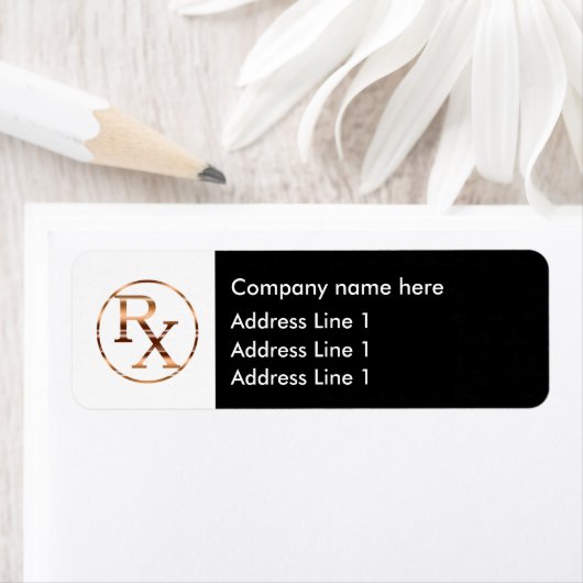 Classy Apotheek Retouradres Sticker Labels (Insitu)