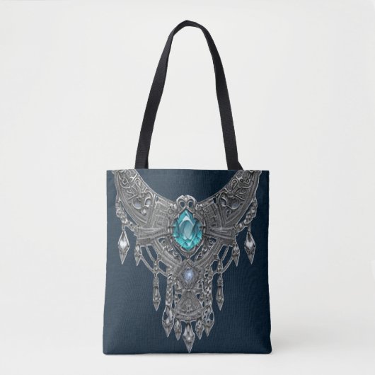 Classy Aquamarijn: Tote Bag (Voorkant)