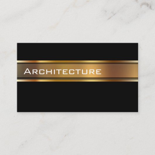 Classy Architect Business Cards Visitekaartje (Voorkant)