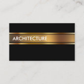 Classy Architect Modern Business Cards Visitekaartje (Voorkant)