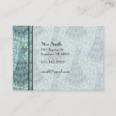 Classy Art  Peacock Boutique Kaart Visitekaartje (Voorkant)