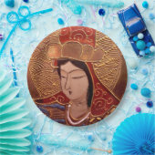 Classy Asian Woman Paper Bord (Feest)