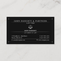 Classy Attorney at Law | Advocaat Black