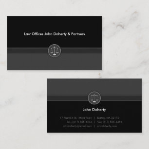 Classy Attorney at Law Advocaat Visitekaartje