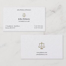 Classy Attorney at Law | Advocaat Visitekaartje