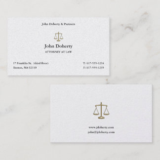 Classy Attorney at Law | Advocaat Visitekaartje