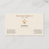 Classy Attorney at Law | Advocaat Visitekaartje (Voorkant)