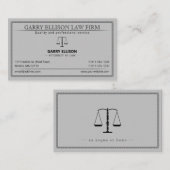 Classy Attorney at Law | Advocaat Visitekaartje (Voorkant / Achterkant)
