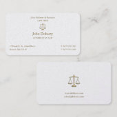 Classy Attorney at Law | Advocaat Visitekaartje (Voorkant / Achterkant)