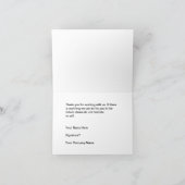 Classy Attorney Client Dank u kaarten (Binnen)