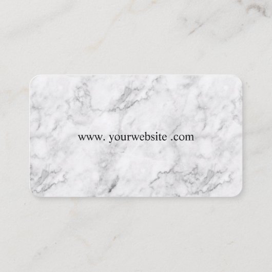 Classy Attorney Design Visitekaartje (Achterkant)