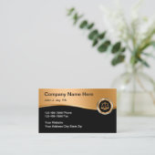 Classy Attorney Design Visitekaartjes (Staand voorkant)