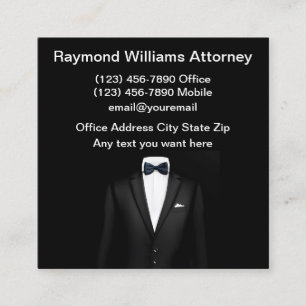 Classy Attorney Glossy Visitekaartjes