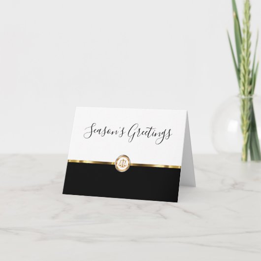 Classy Attorney Klantenseizoenen Groeten Kaarten (Voorkant)