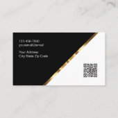 Classy Attorney Law Kantoor Visitekaartjes (Achterkant)