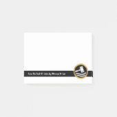 Classy Attorney Logo Sjabloon Sticky Notes (Voorkant)
