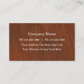 Classy Attorney Modern Eenvoudige Visitekaartjes (Achterkant)