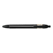 Classy Attorney Promotional Zwarte Inkt Pen (Achterkant)