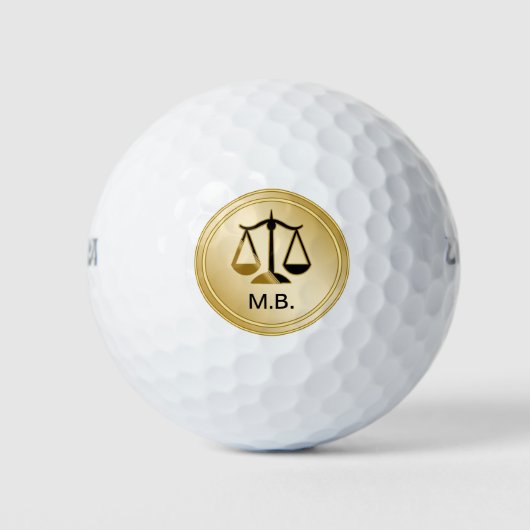 Classy Attorney Thema Golfballen (Voorkant)