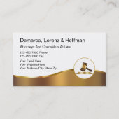 Classy Attorney Visitekaartjes (Voorkant)