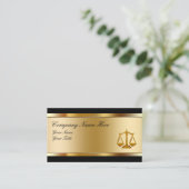 Classy Attorney Visitekaartjes (Staand voorkant)