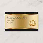 Classy Attorney Visitekaartjes (Voorkant)