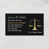 Classy Attorney Visitekaartjes (Voorkant)