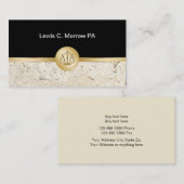 Classy Attorney Visitekaartjes (Voorkant / Achterkant)