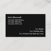 Classy Attorney Visitekaartjes (Achterkant)