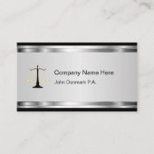 Classy Attorney Visitekaartjes (Voorkant)