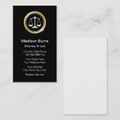 Classy Attorney Visitekaartjes (Voorkant / Achterkant)
