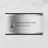 Classy Attorney Visitekaartjes (Voorkant)