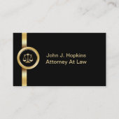 Classy Attorney Visitekaartjes (Voorkant)